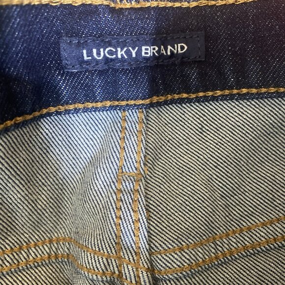 Lucky Brand Mens 31 x 32 410 Athletic Slim Leg Stretch Denim Jeans Dark Wash - Picture 10 of 12